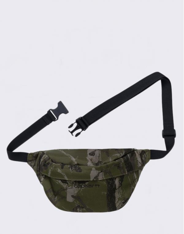 Carhartt WIP Payton Hip Bag Camo Tree, Green / Black