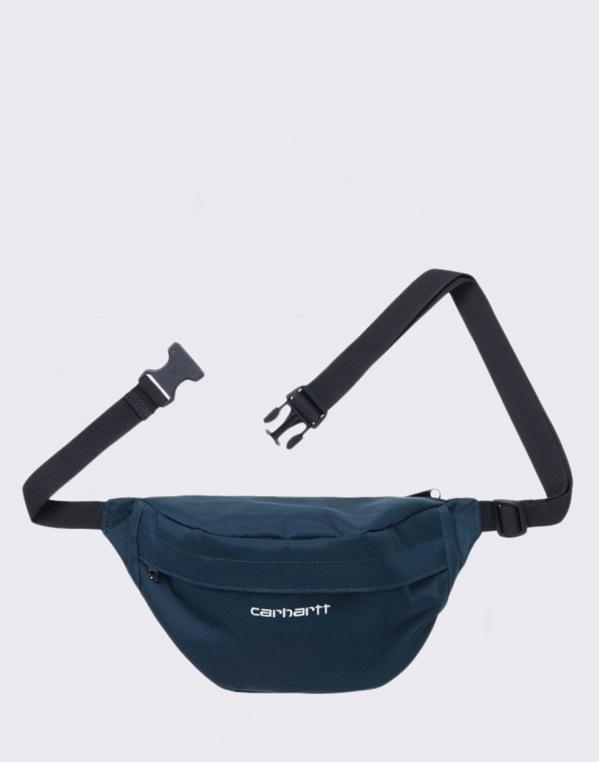 Carhartt WIP Payton Hip Bag Duck Blue / White