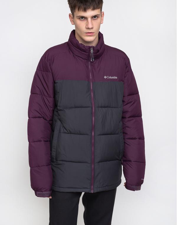 Columbia Pike Lake Jacket 016 Shark/Black Cherry S