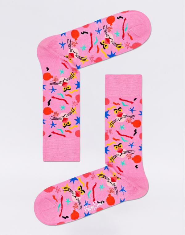 Happy Socks Pink Panther Bomb Voyage PAN01-3300 41-46