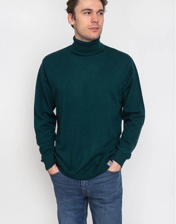 Carhartt WIP Playoff Turtleneck Sweater Dark Fir M