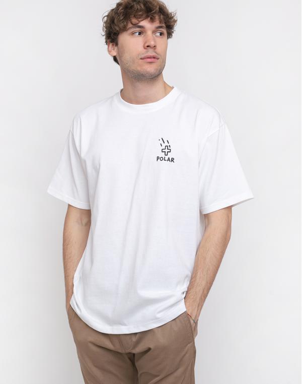 Polar Skate Co. Plus Tee White L