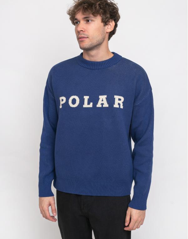Polar Skate Co. Polar Knit Sweater Blue M
