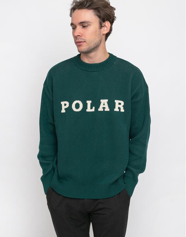 Polar Skate Co. Polar Knit Sweater Dark Green M