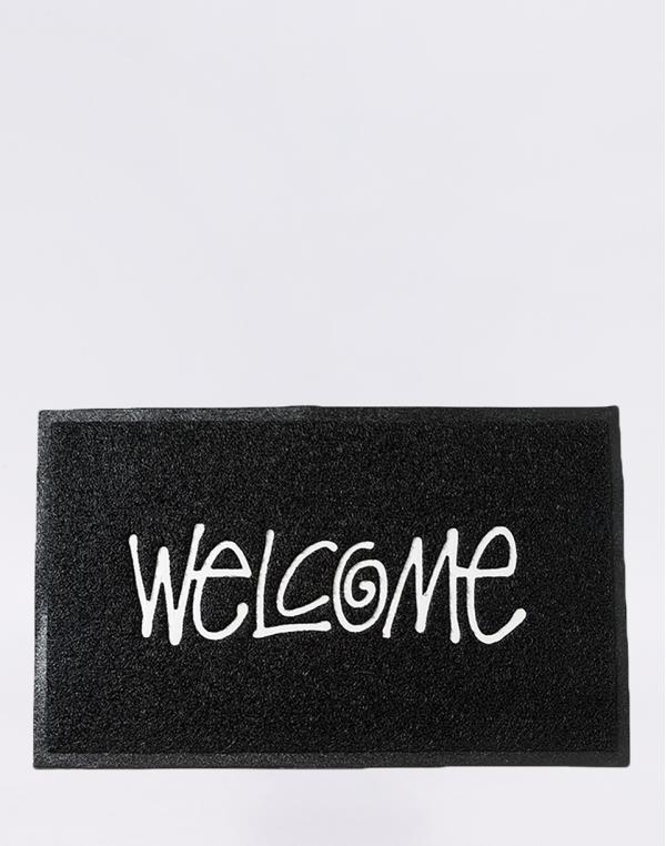 Stüssy Pvc Welcome Mat black