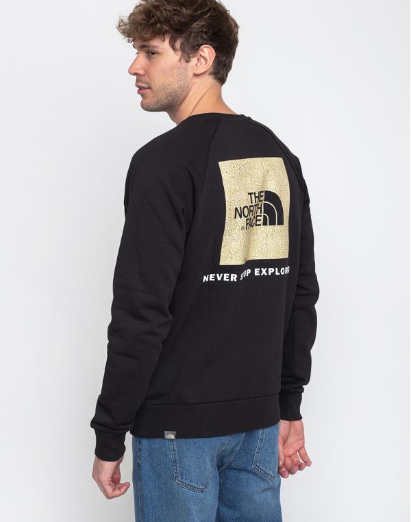 The North Face Raglan Redbox Crew TNF Black S
