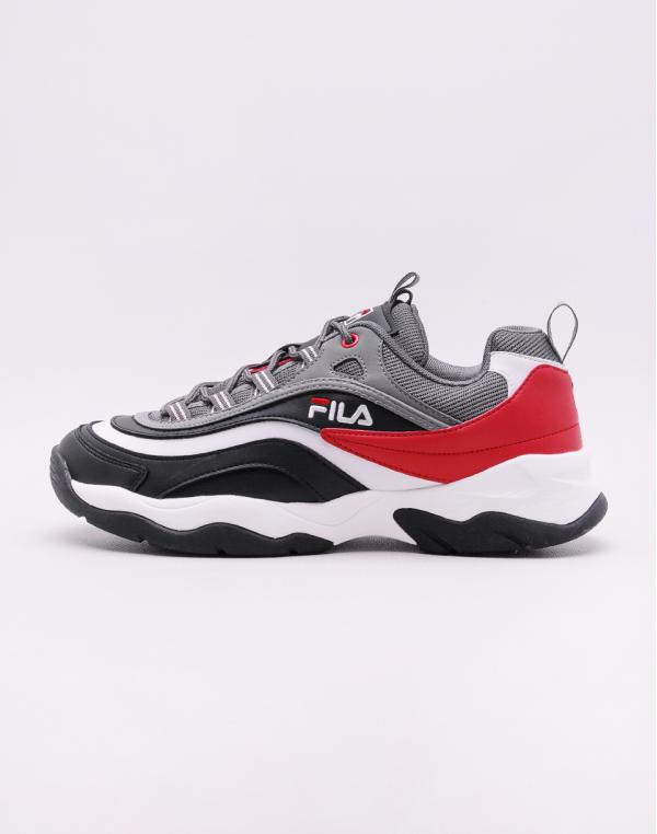 Fila Ray CB Low Black / Castlerock / Fila Red 42