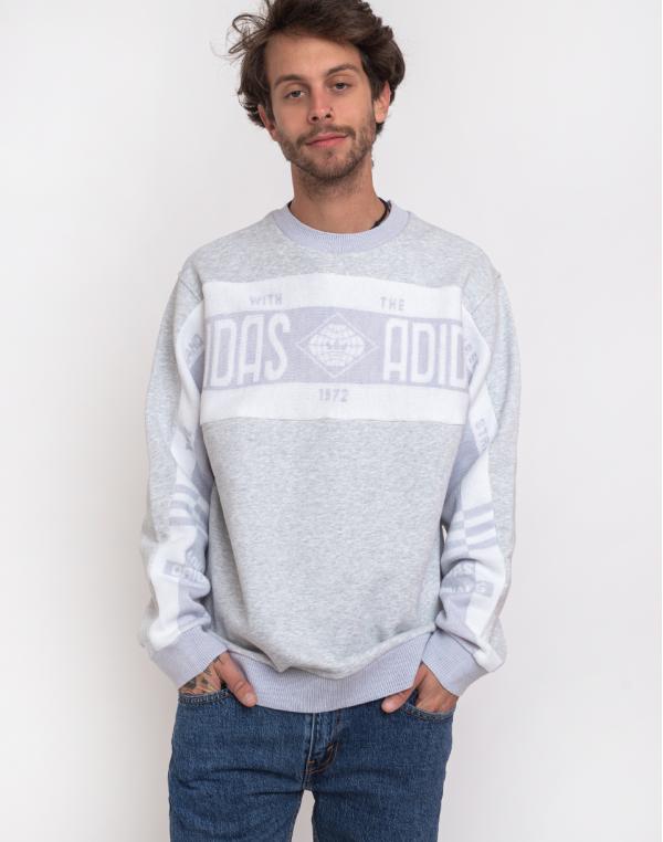 adidas Originals Real Scarf Crew Light Grey Heather S