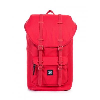Batoh Herschel Supply Little America Red/Red Ballistic/Red Rubber