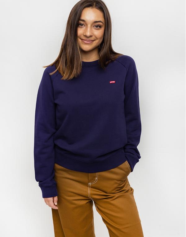 Levi's® Relaxed Graphic Crew Blue L