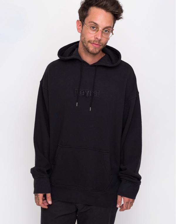 Levi's® Relaxed Graphic Hoodie Black M