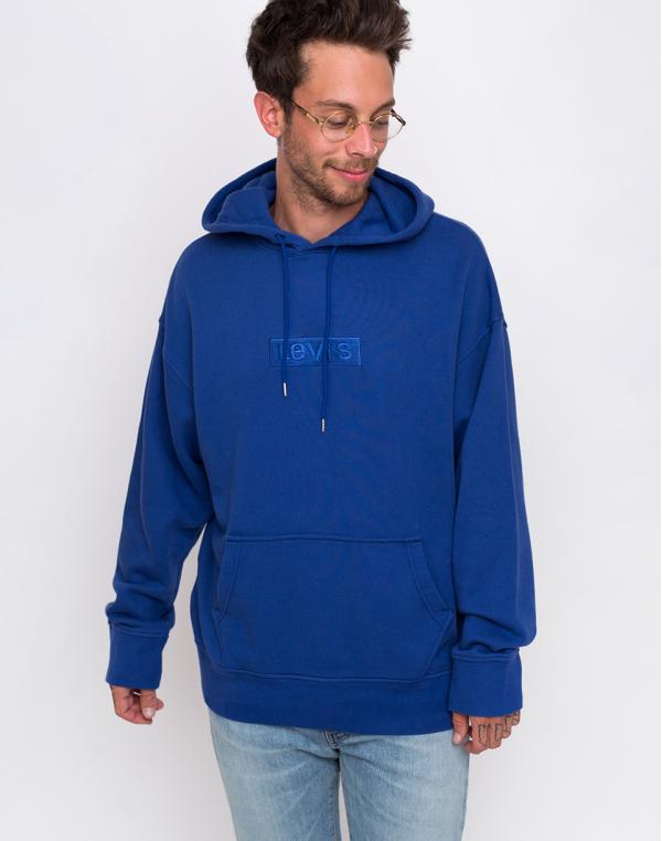 Levi's® Relaxed Graphic Hoodie Blue L
