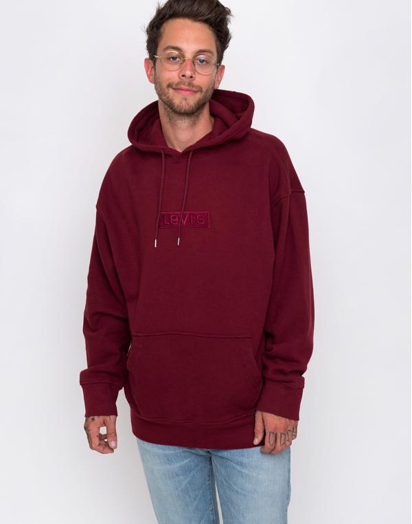 Levi's® Relaxed Graphic Hoodie Red S