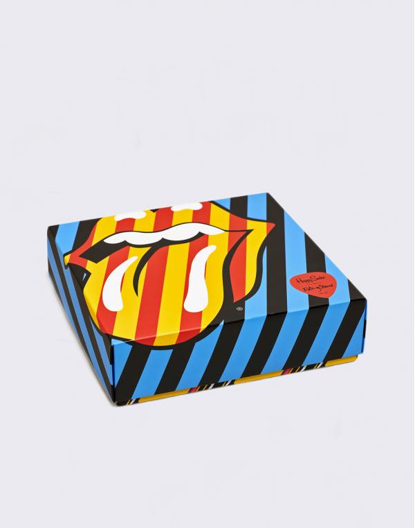 Happy Socks Rolling Stone 3-pack Gift Box XRLS08-6500 36-40