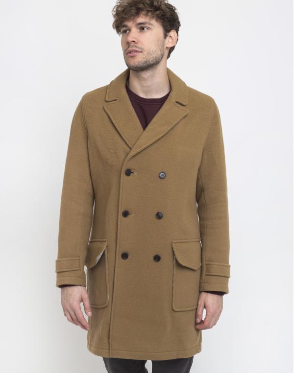 Wax London Ros Coat Camel Wool L