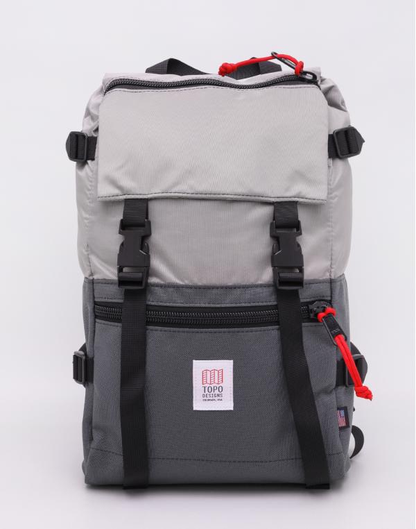 Topo Designs Rover Pack Silver/ Charcoal
