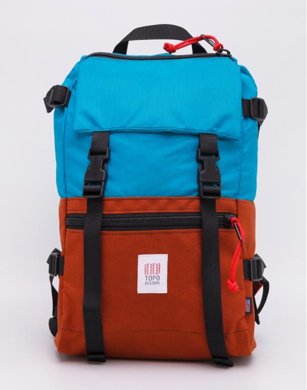 Topo Designs Rover Pack Turquoise/ Clay