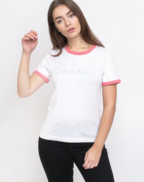 Calvin Klein S/s Crew Neck 100 White XS
