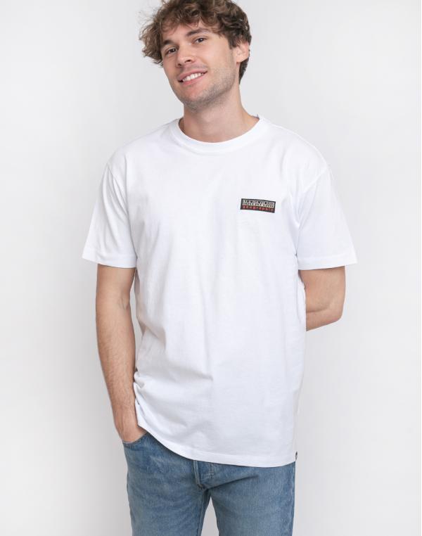 Napapijri Sase Ss 002 Bright White S