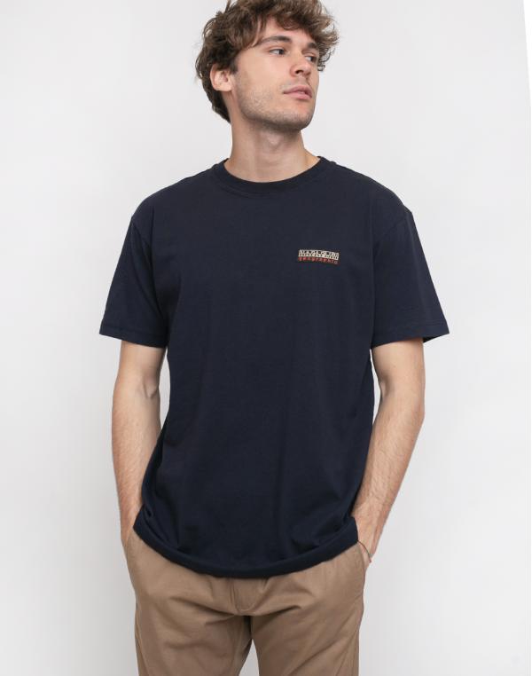 Napapijri Sase Ss 176 Blu Marine L