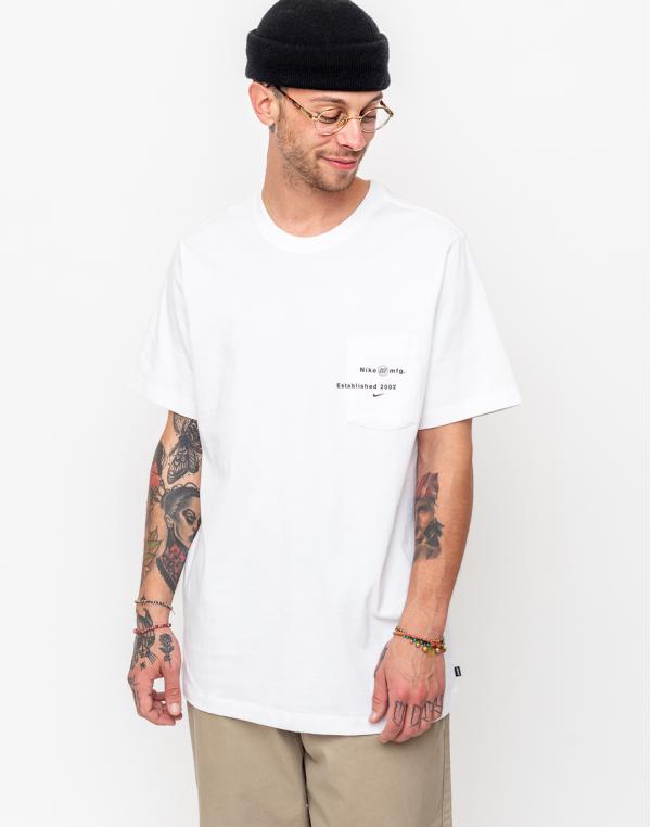 Nike SB Tee Logo Pocket White S