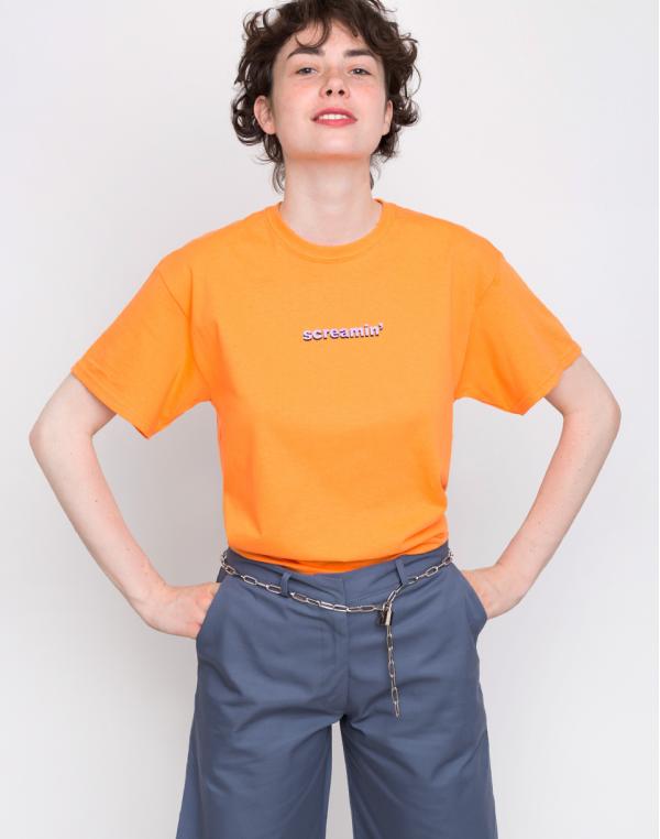 The Ragged Priest Scream Tee Orange S