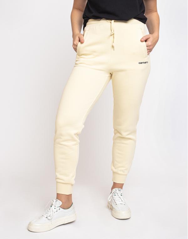 Carhartt WIP Script Embroidery Sw. Pant Flour / Black M