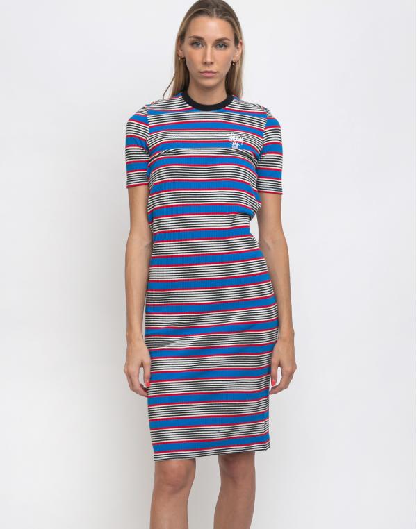 Stüssy Selma Stripe Dress Blue S