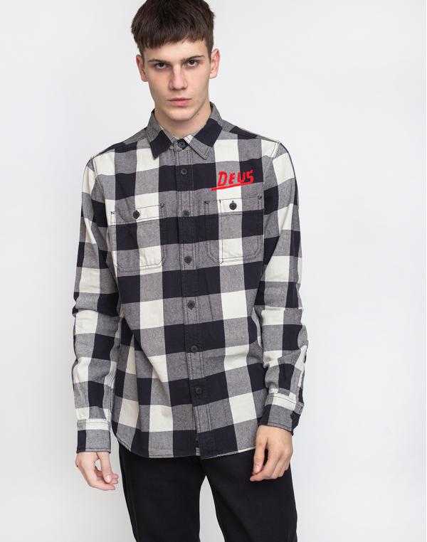 Deus Ex Machina Service Check Shirt Off White M