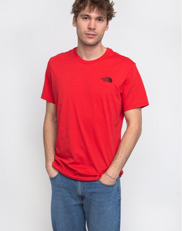 The North Face Simple Dome Tee Tnf Red XL