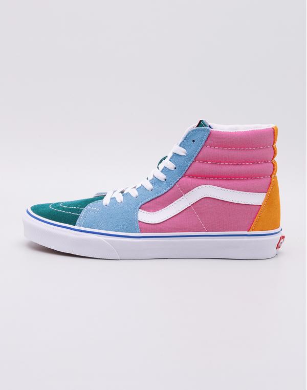 Vans SK8-Hi (Suede/ Canvas) Multi/ Brig 42
