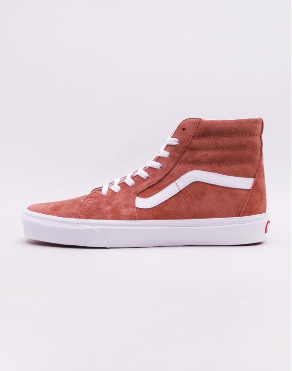 Vans SK8-Hi (PIG SUEDE)BRNT BRCKTRWHT 43