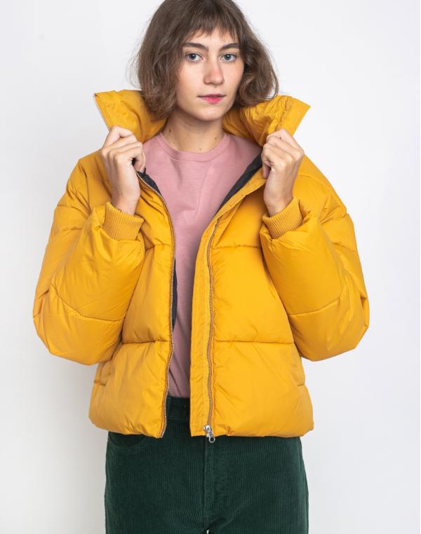 Dr. Denim Skylar Puffer Jacket Gold Digger L
