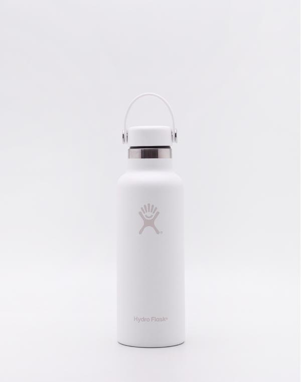 Hydro Flask Standard Mouth 18 oz (532 ml) White