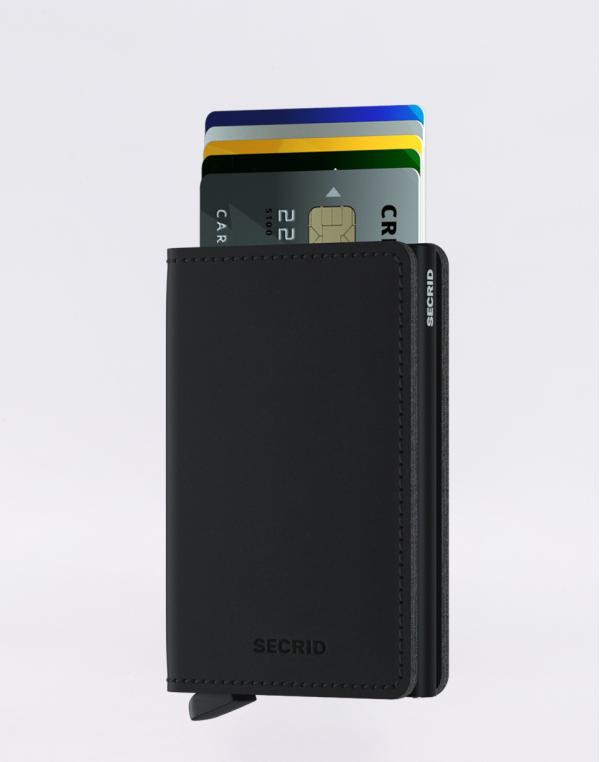 Secrid Slimwallet Vegan Soft Touch Black