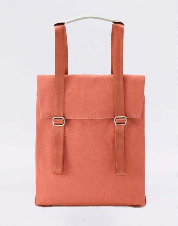 Qwstion Small Tote Organic Brick