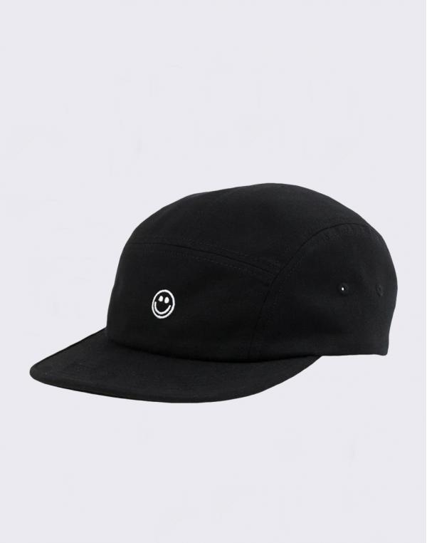 Rotholz Smiley 5-Panel Cap Black