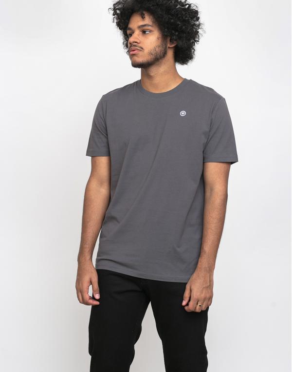 Rotholz Smiley T-Shirt Anthracite XS