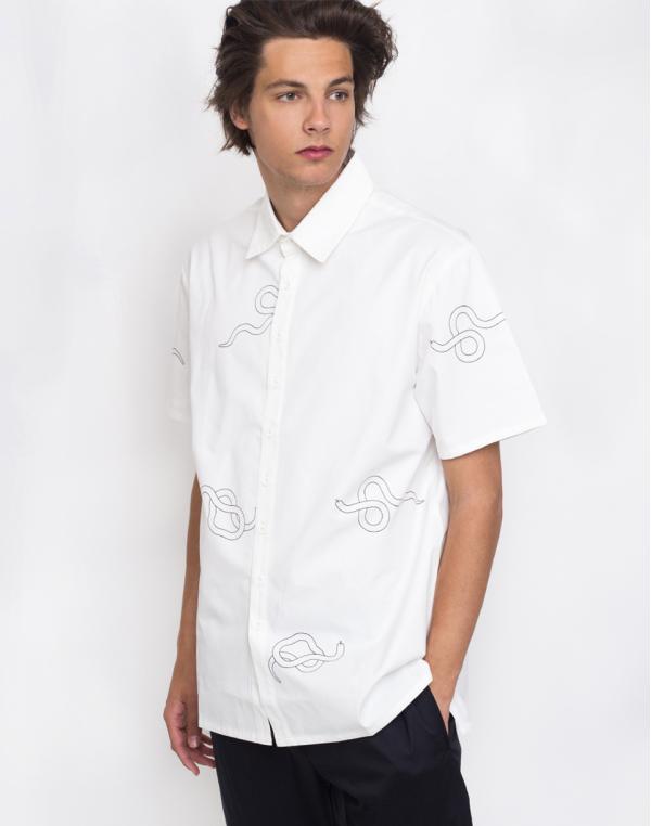 Buffet Snake Shirt White L
