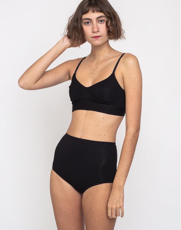 Baserange Soft Bra Black M