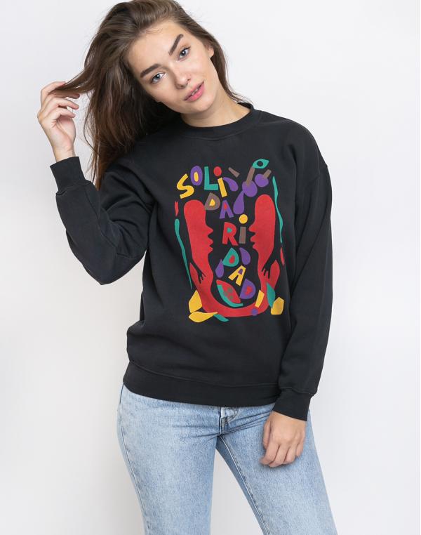 Thinking MU Solidaridad Sweatshirt - Nadia Hernandez Phantom S