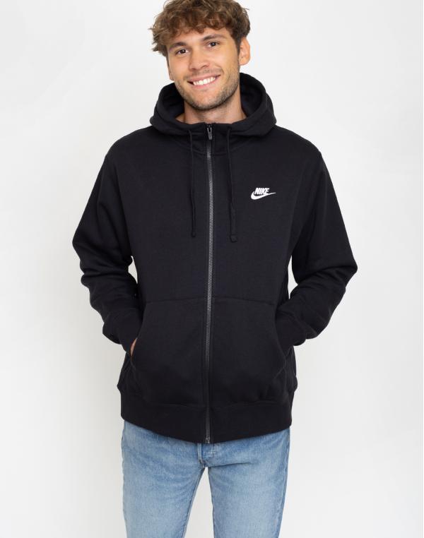 Nike Sportswear Club Fleece Black/Black/White S