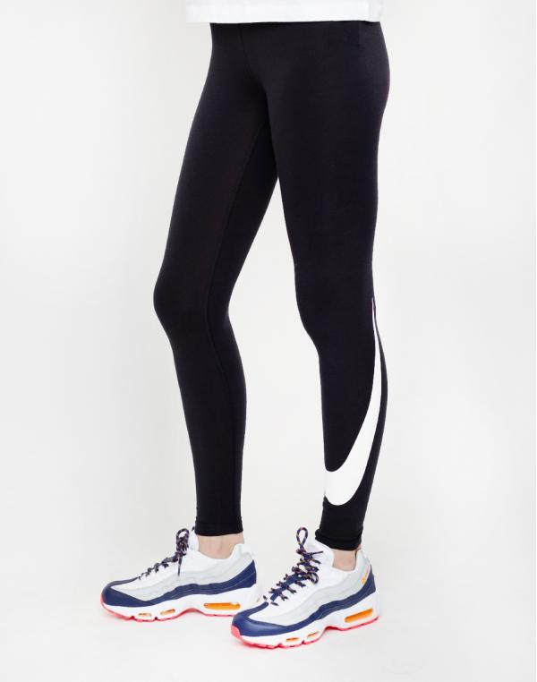 Nike Sportswear Leg-A-See Swoosh Black/White XS