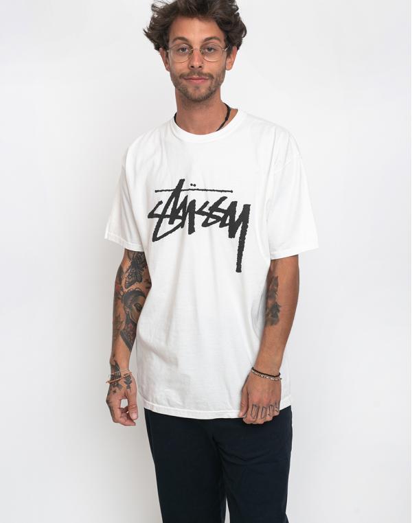 Stüssy Stock Pig. Dyed Tee Natural L