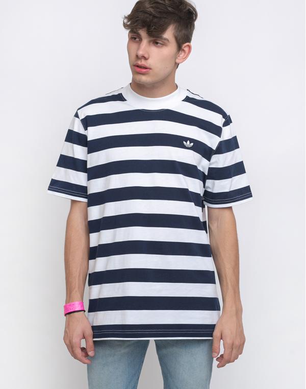 adidas Originals Stripe Tee NINDIG/WHITE S