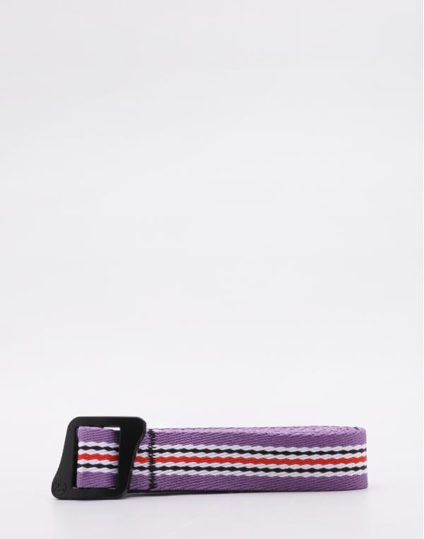 Stüssy Striped Climbing Web Belt Berry