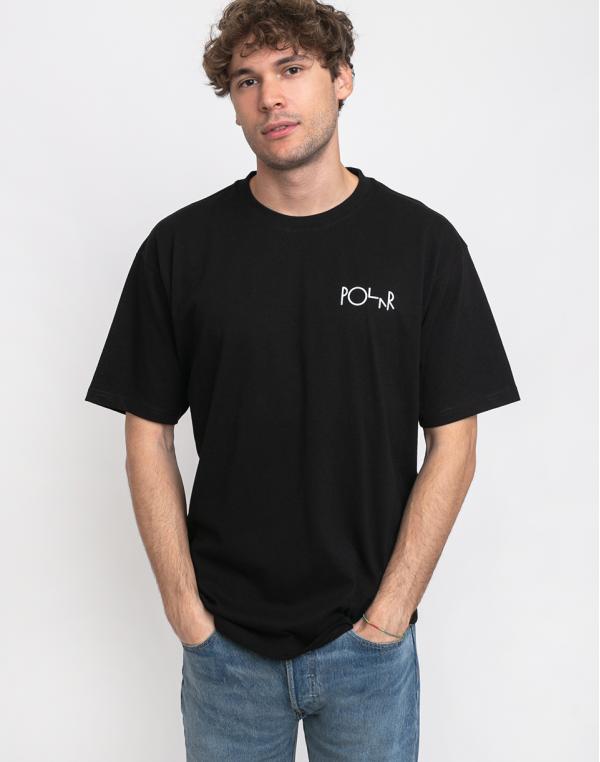 Polar Skate Co. Stroke Logo Tee Black M
