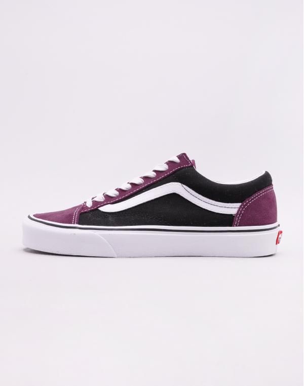 Vans Style 36 (VINTAGE SUEDE) PRUNE/BLK 44