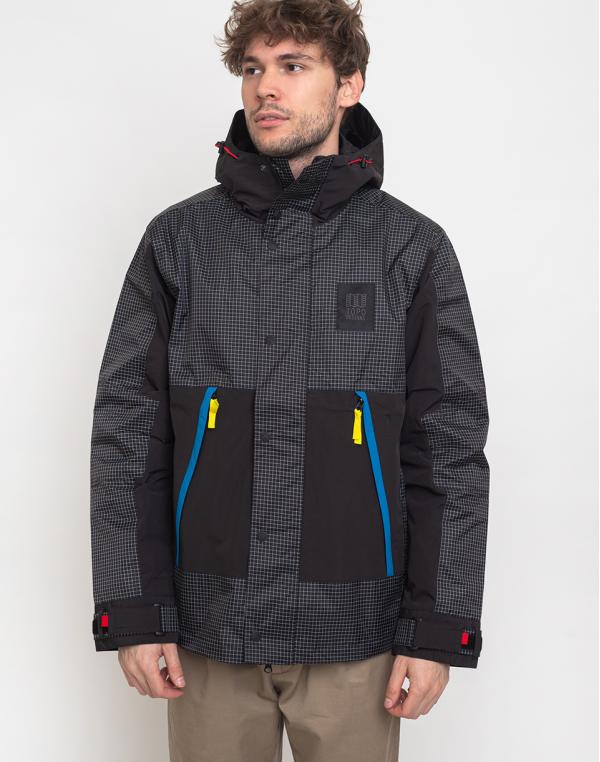 Topo Designs Subalpine Jacket Black/White Ripstop L