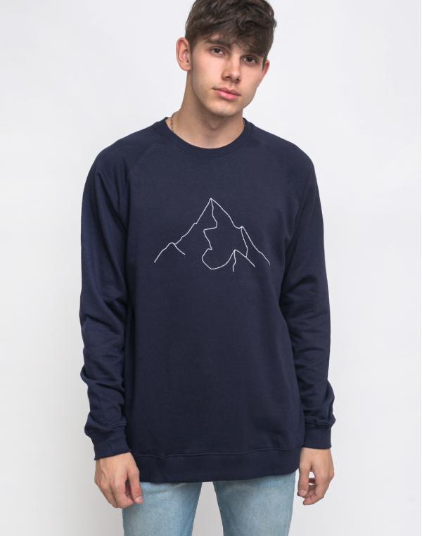 Dedicated Sweatshirt Malmoe Mountain Navy M